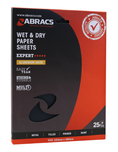 Picture of Abracs Wet & Dry Paper P180, 230 X 280mm