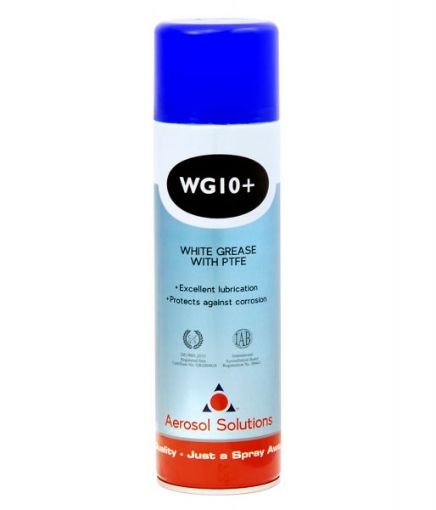 Picture of Aerosol Solution WG 10 White Grease with PTFE 500ml