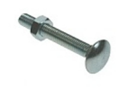 Picture of M6 X 50 Cup Square Coach Bolt DIN603/555