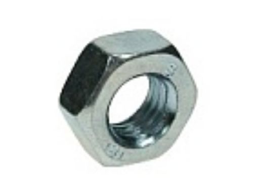 Picture of M3 Hex Fullnut DIN 934 Grade 8.8 bzp