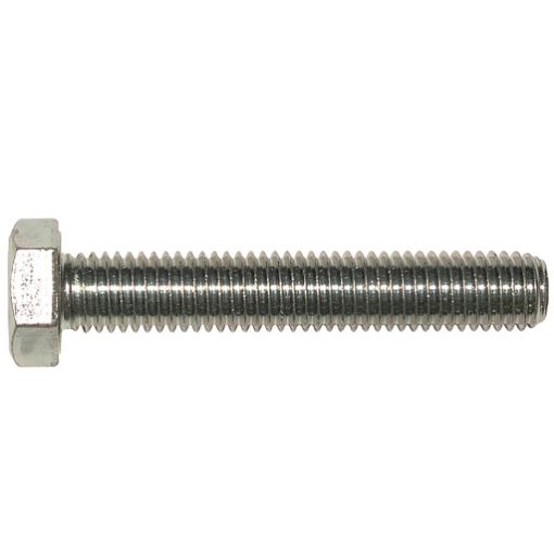 Picture of M4 X 20 Hex Head Set Screw 8.8 DIN933 BZP