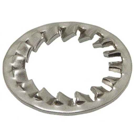 Picture of M4 Internal Serrated Lock Washer DIN 6798J