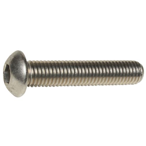 Picture of M6 X 20 Button Head Screw DIN7380 A2-304