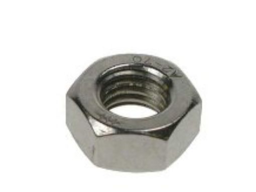 Picture of M10 Full Nut DIN 934 A2-304 Stainless Steel