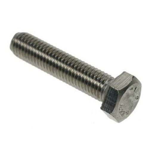 Picture of M5 X 16 Hex Set Screw DIN933 A2-304 S/Steel