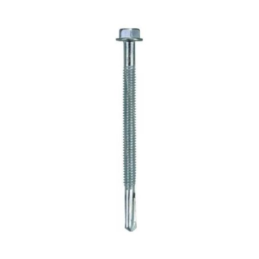 Picture of 5.5 x 100 Fine Hex Tek Roofing Self Drill Screws