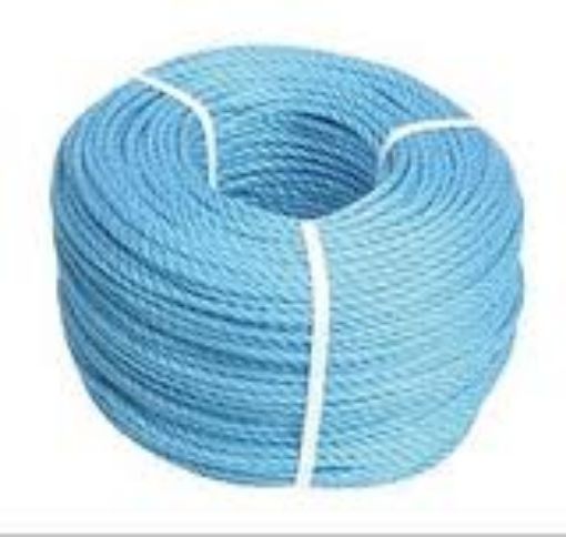 Picture of 10mm Blue Polypropylene Rope 220mtr