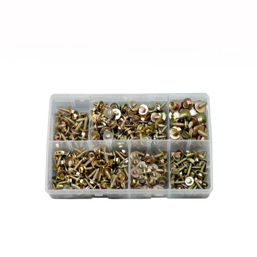 Picture of Assorted Acme Screws With Captive Washers .8-14