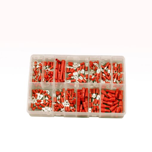 Picture of Assorted Insulated Terminals Red