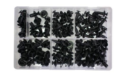 Picture of Assorted Screw Type Push Rivets