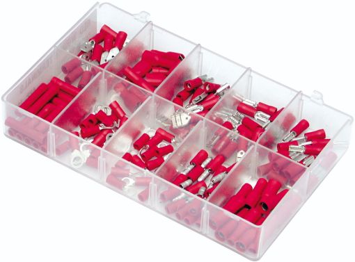 Picture of Assorted Mini Box Insulated Terminals Red