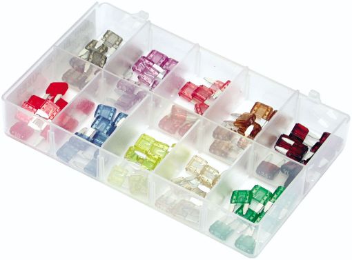 Picture of Assorted MiniBox Mini Blade Fuses 2-30Amp