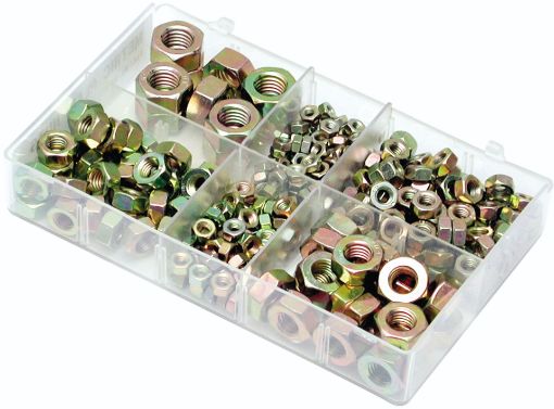 Picture of Assorted Mini Box Steel Nuts M4-M12