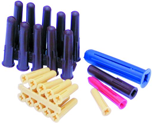 Picture of Assorted Plastic Wall Plugs 5-8mm