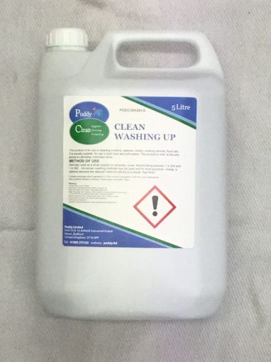 Picture of Poddy Clean - Clean Washing Up 5ltr