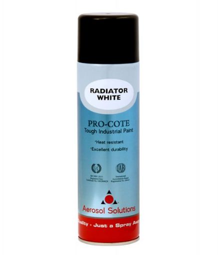 Picture of Aerosol Solution Pro-cote Radiator White 500ml