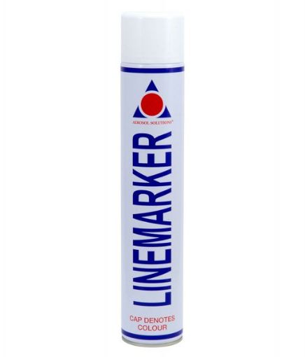 Picture of Aerosol Solution White Line Marker Paint 750ml