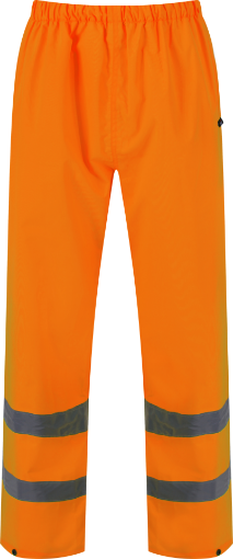 Picture of UCI Orange Hi Vis Waterproof Trouser - L