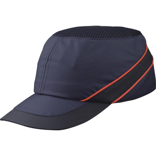 Picture of Delta Plus Bump Cap Standard 5cm Peak Blue / Orange