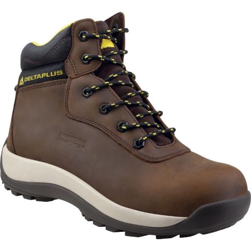 Picture of Delta Plus Saga S3 Brown Safety Boots SRC HRO - 09