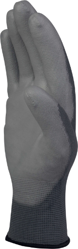 Picture of Delta Plus Grey PU Palm Knitted Back Gloves