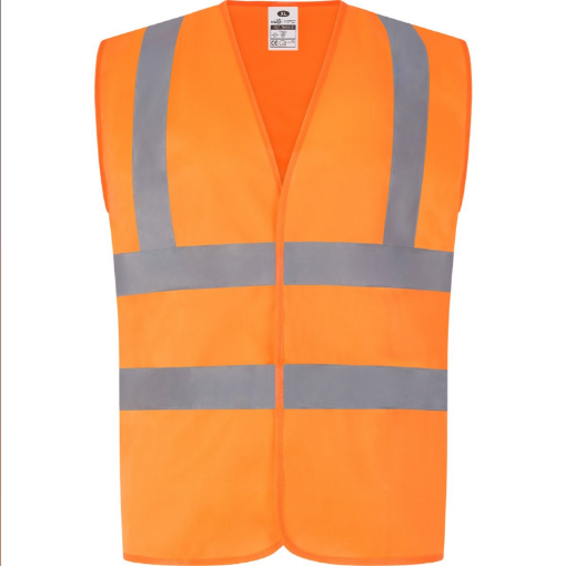 Picture of Orange Hi Vis Waistcoat EN471 Class 2 - S