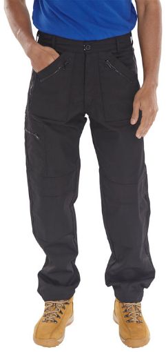 Picture of Beeswift Action Trousers Black 32S