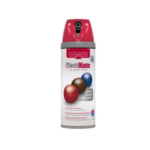 Picture of Plastikote Twist & Spray Gloss Bright Red