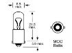 Picture of Lucas 233 Bulb 12v 4w Ba9s MCC