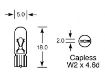 Picture of Lucas 508 Bulb 24v 1.2w W2.