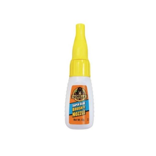 Picture of Gorilla Superglue Brush & Nozzle 12g