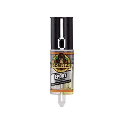 Picture of Gorilla 5 Min 2-Part Epoxy Syringe 25ml